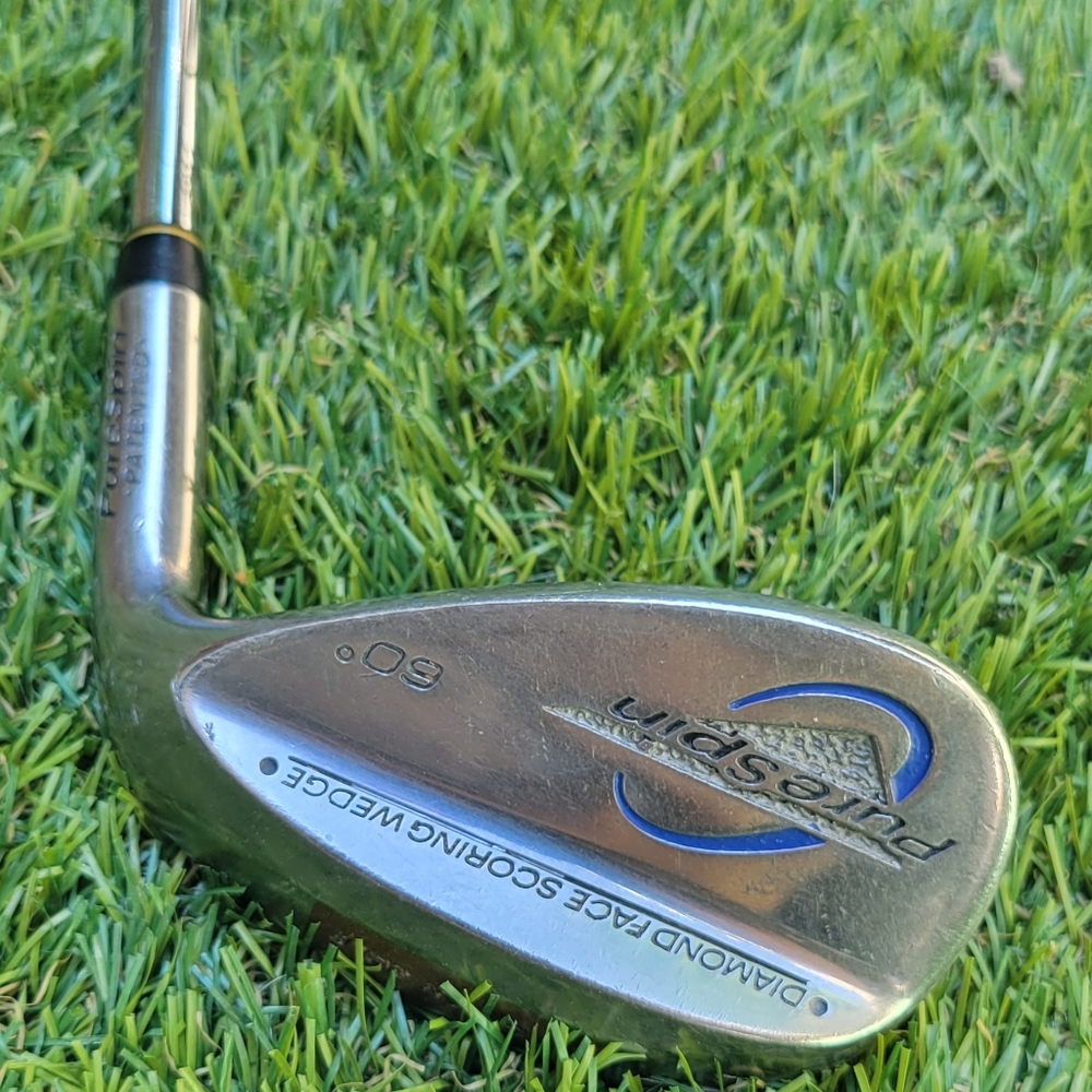 PureSpin Diamond Face Scoring Lob Wedge 60* / RH / Stiff Steel